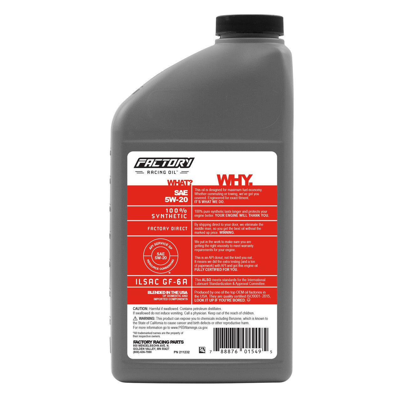 Basic Oil Change Kit For Dodge 5.7L Charger 2006-2007, Magnum 2005-2007, Ram 1500 2500 2003-2007 5W-20 Oil - 7 Quarts