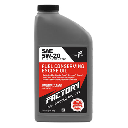 Oil Change Kit For Chrysler Pacifica 3.8L V6 2005-2008 5W-20 Full Synthetic Oil - 5 Quarts